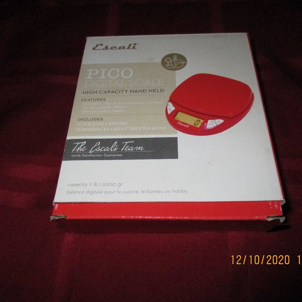 {New} Escali Pico Digital Scale High Capacity Hand Held {Free Shipping}  USA